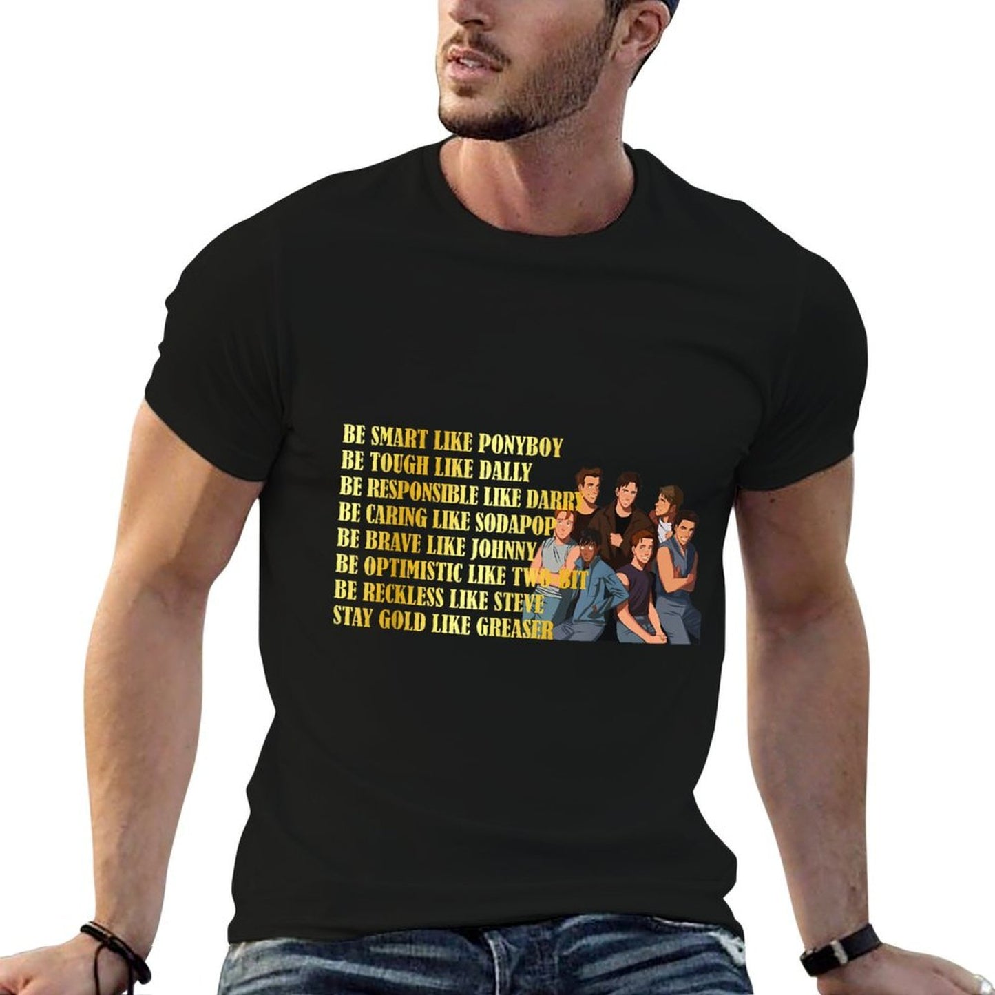 Stay Gold Pony Boy Stay Gold 1983 Vintage  Easy-care T-Shirt