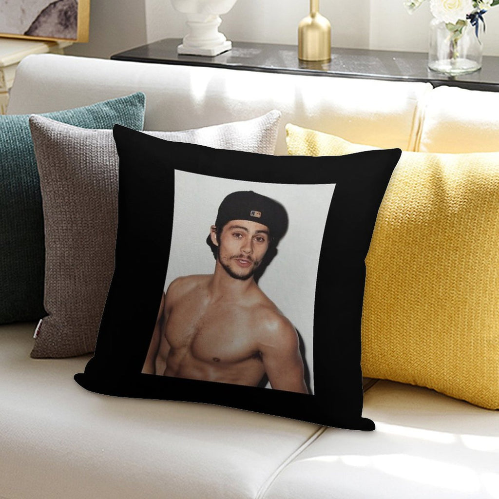 Dylan O'brien Soft Warmth Comfort Throw Pillow