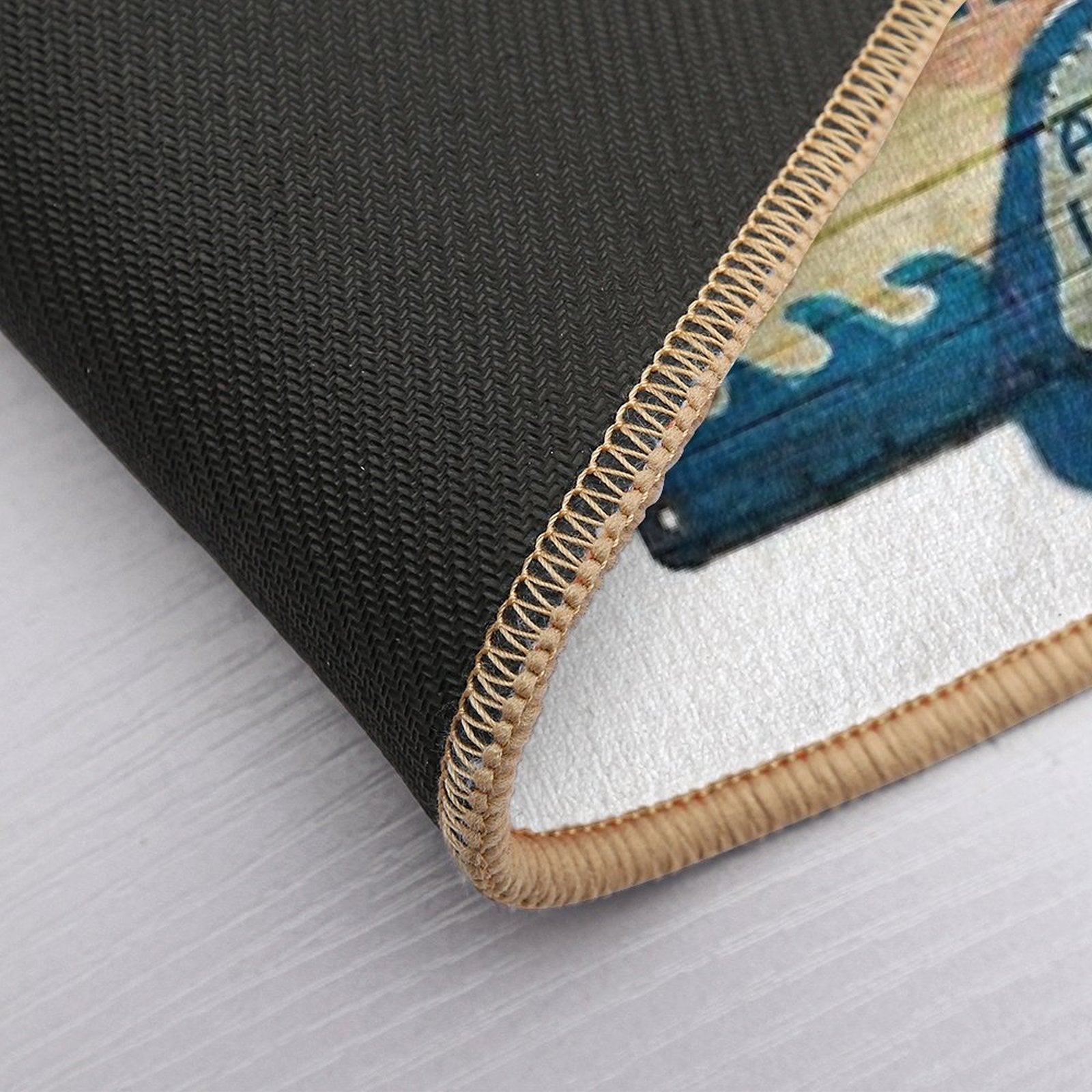 Quint's Shark Fishing  Anti-Trip Bath Mat