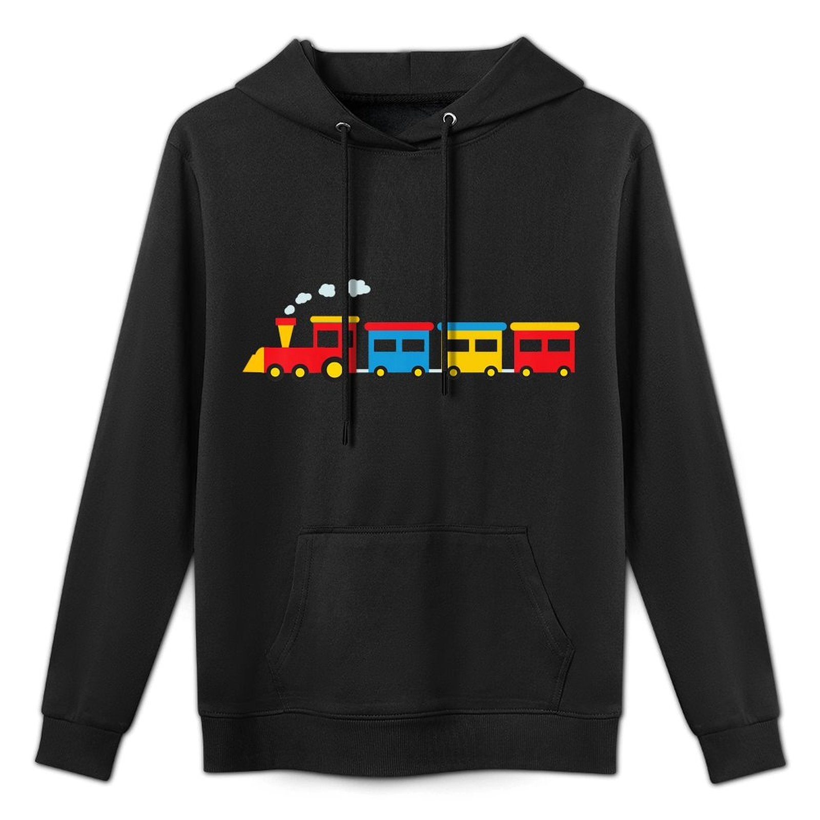 Kids Trains For Boys Steam Locomotive Train For Toddler Boys Unisex Design Hoodie