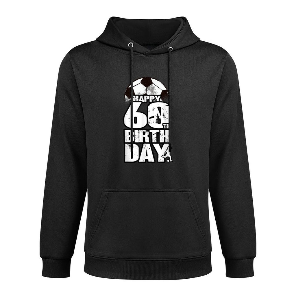 60 Years Old Vintage Soccer 60th Birthday Customizable Surface Hoodie