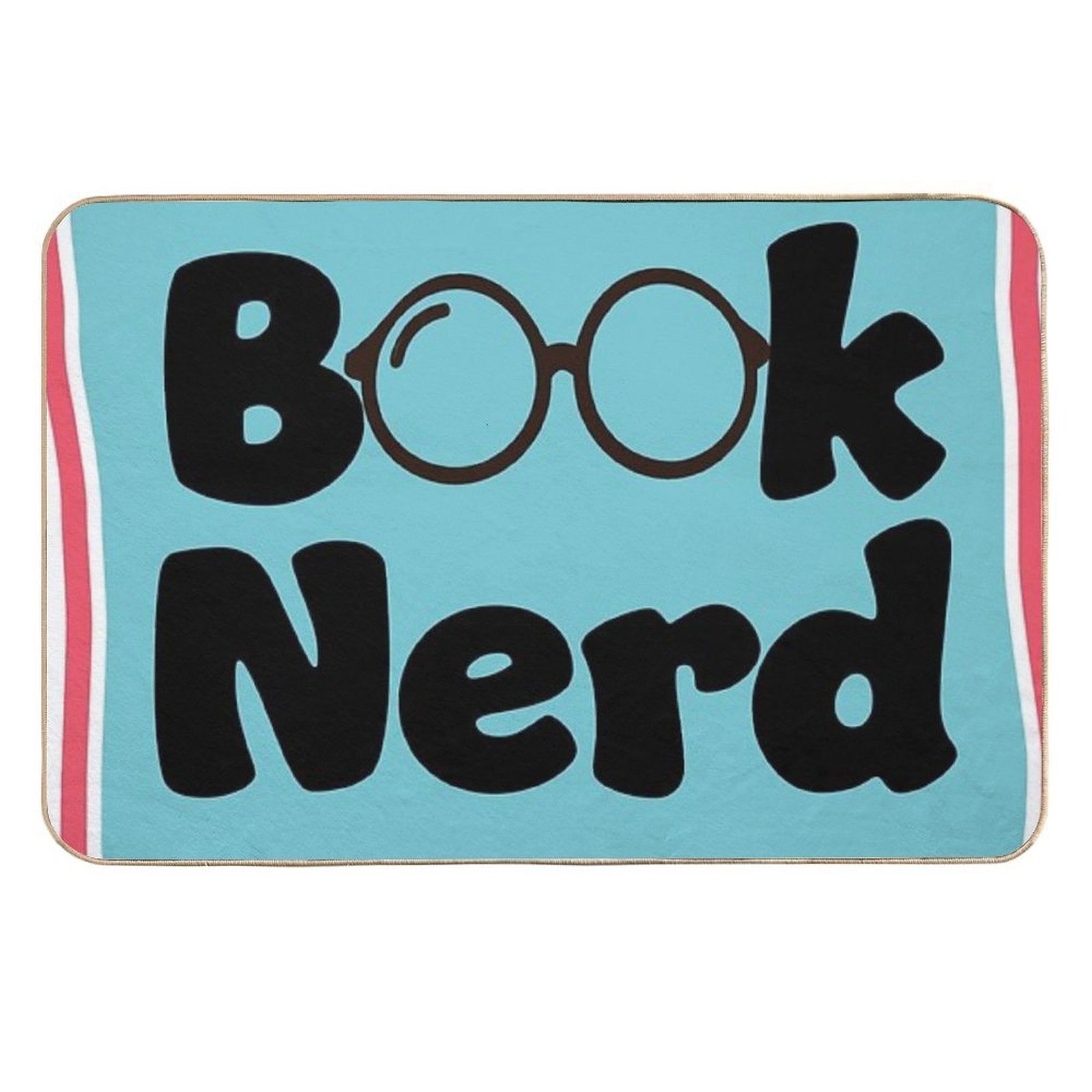Book Nerd  Slip-Resistant Bath Mat