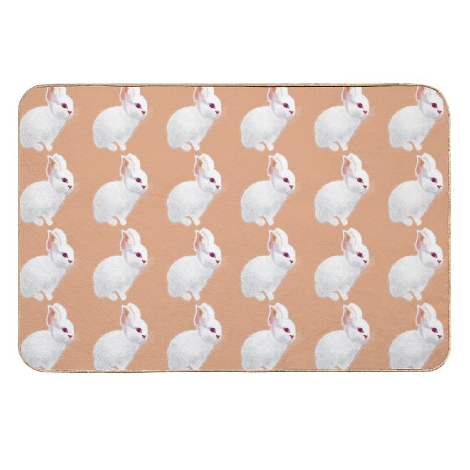 Cute Rabbit  High-Traffic Bath Mat