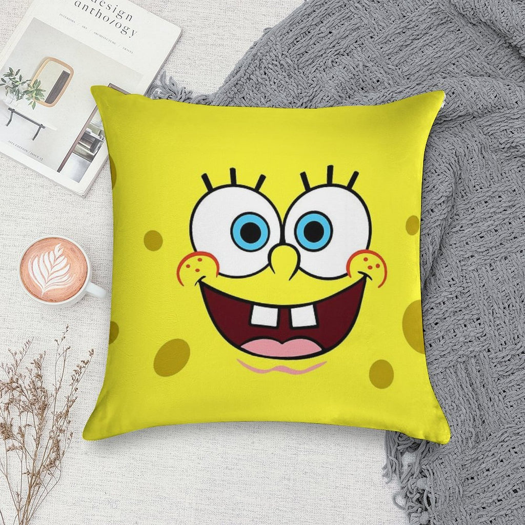 Spongebob Soft Reinforced Edging Throw Pillow
