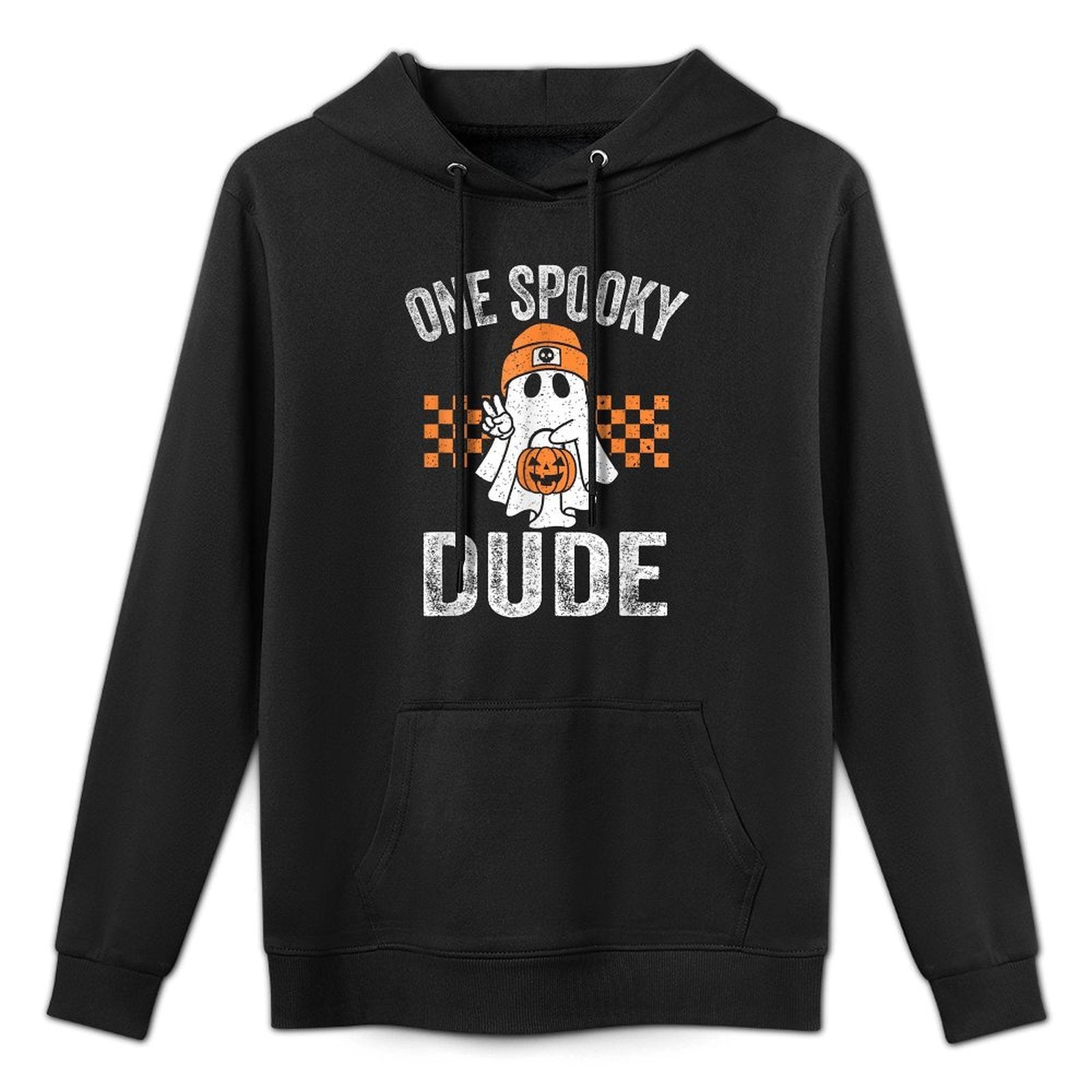 One Spooky Dude Funny Ghost Dude Halloween Easy Care Hoodie