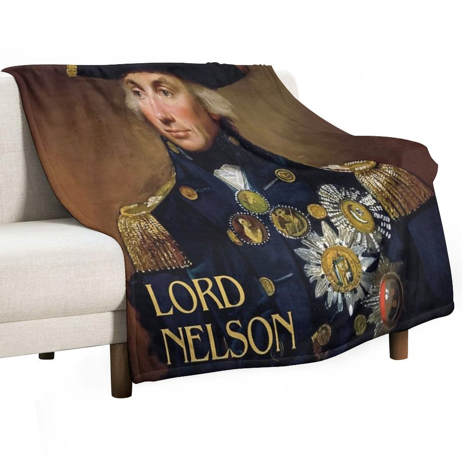 Lord Nelson Lightweight Throw Blanket