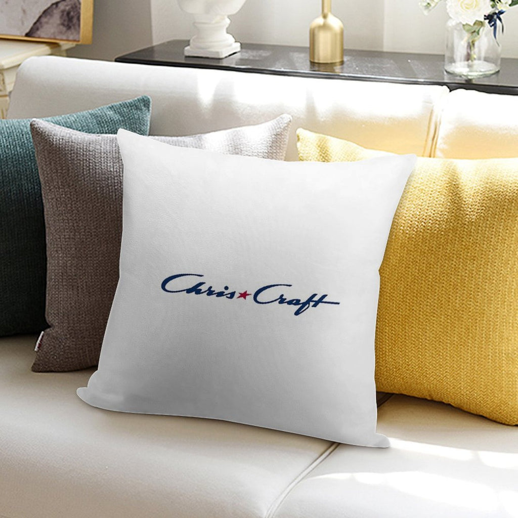Chris Craft Soft Home Decor Throw Pillow