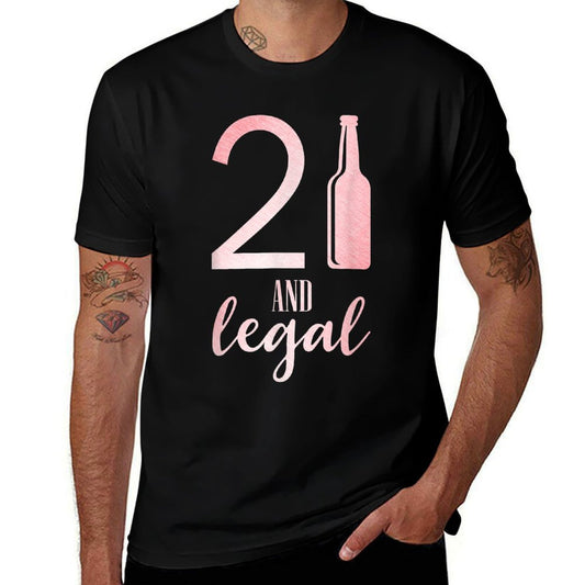 21st Birthday T Funny 21st Birthday Gift  Affordable Price T-Shirt