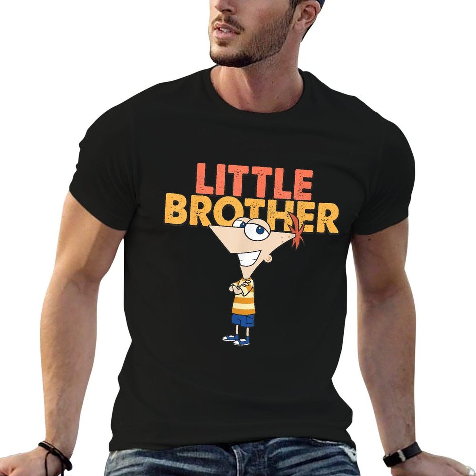 Disney Phineas And Ferb The Orange Brother  Graphic-printed T-Shirt