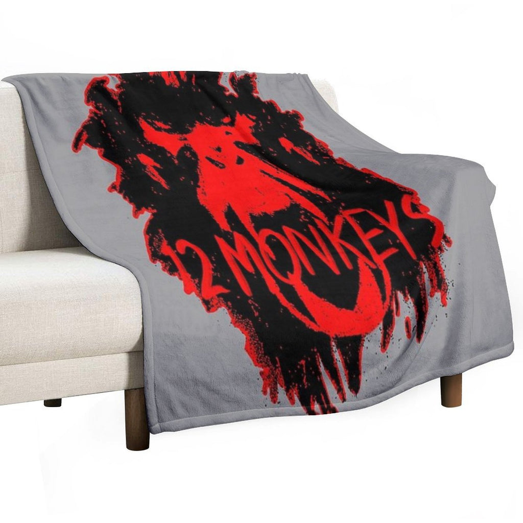 The Army of The 12 Monkeys Anti-pilling Throw Blanket