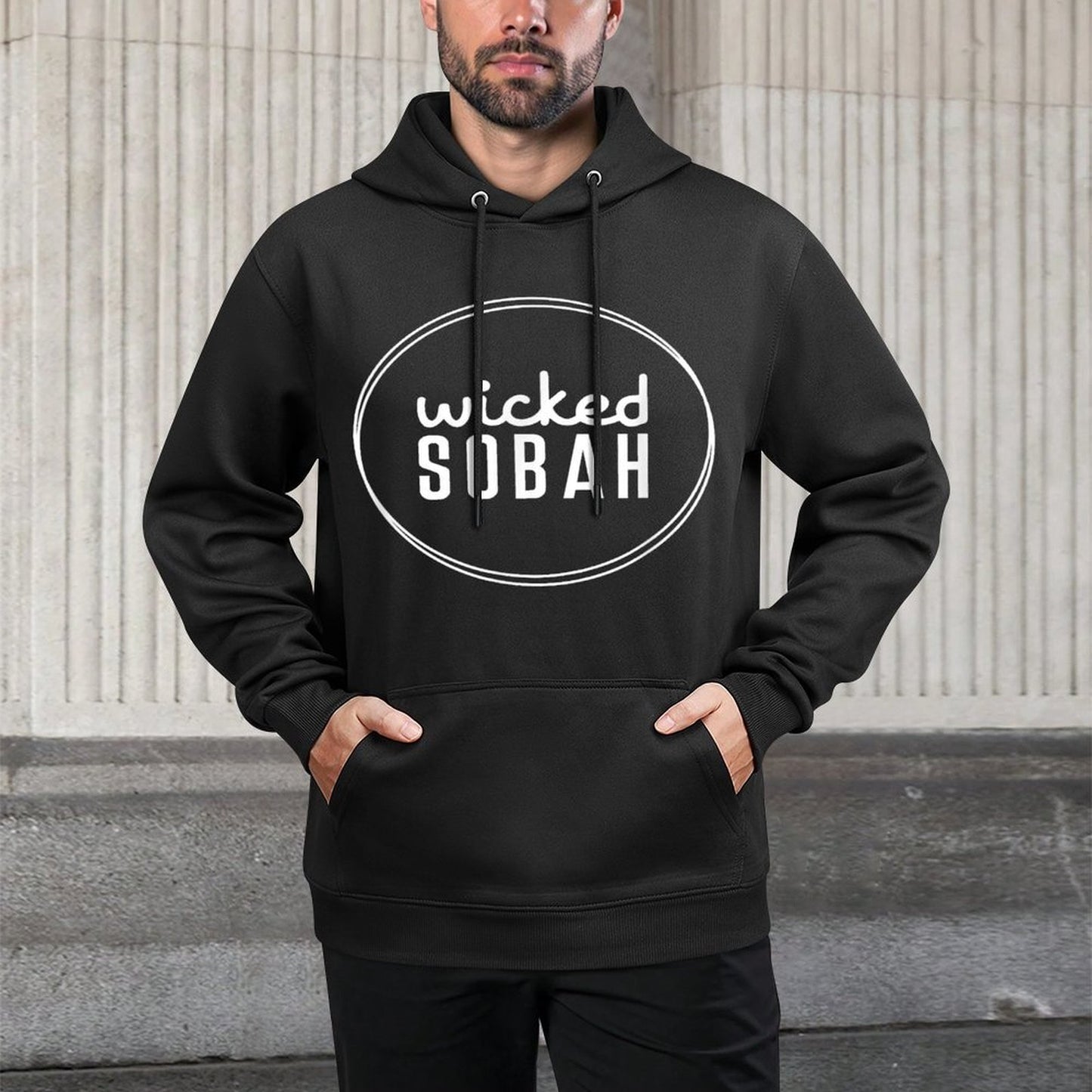 Wicked Sober Wicked Sobah Funny Boston Mass TShirt Unisex Design Hoodie