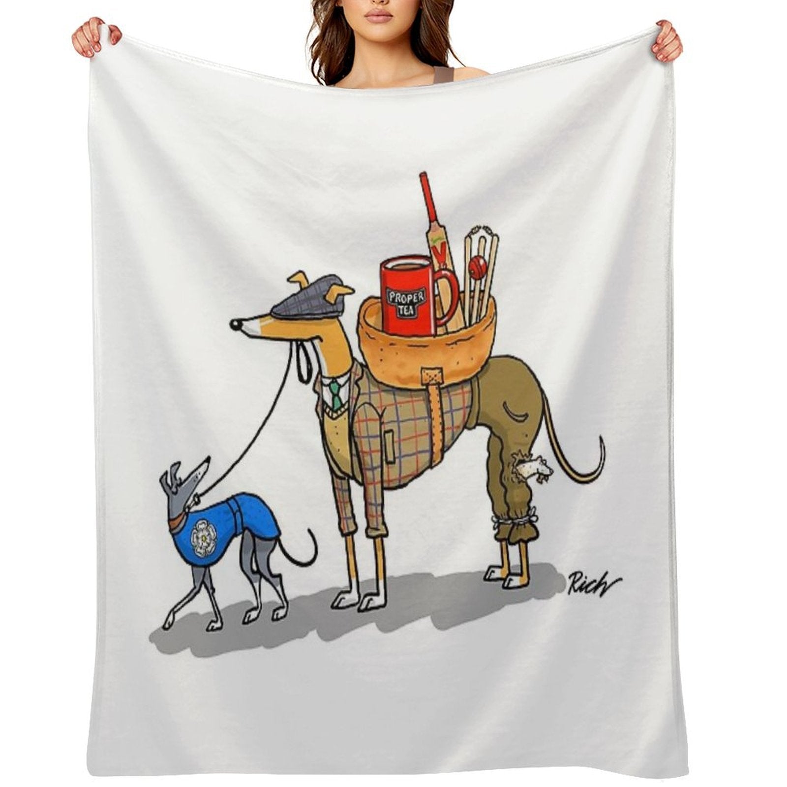 The Yorkshire One Compact Throw Blanket