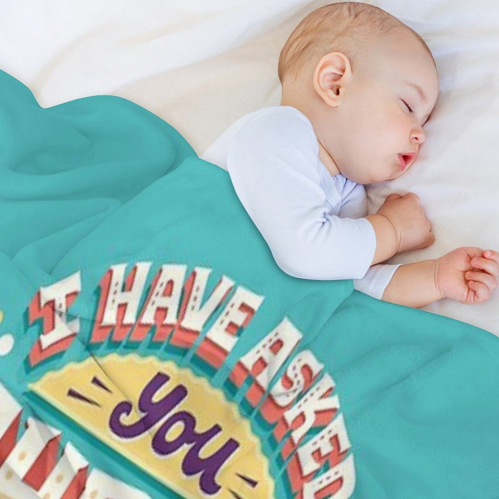 I Have Asked You Thrice Premium Throw Blanket
