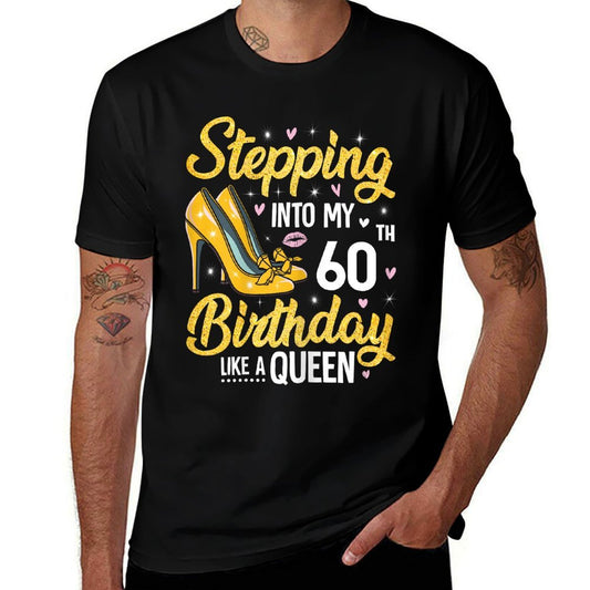 Stepping Into My 60th Birthday Women 60 Year Old Bday  Lightweight T-Shirt