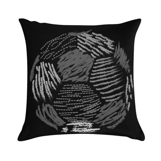 Soccer Ball Soft Style Accent Throw Pillow