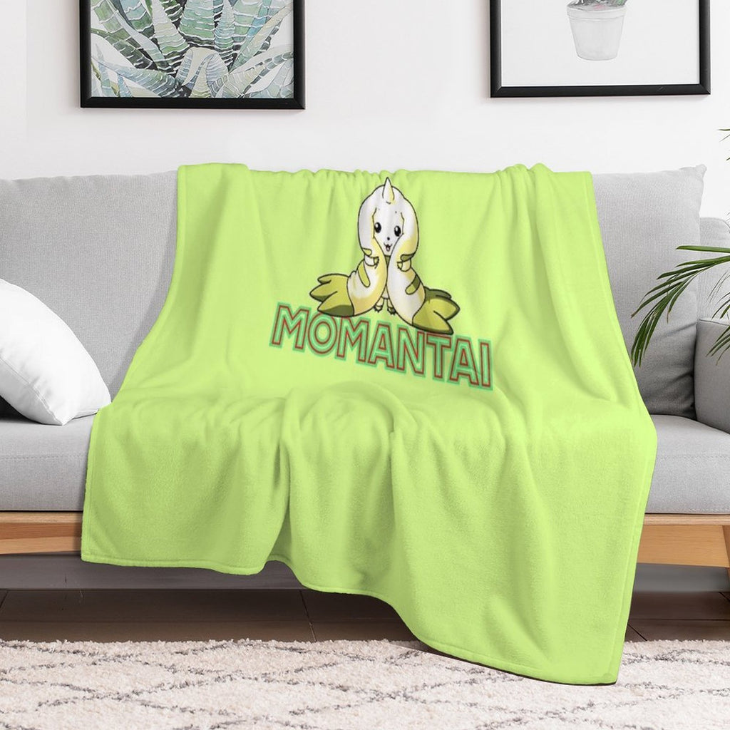 Momantai Terriermon Anti-pilling Throw Blanket