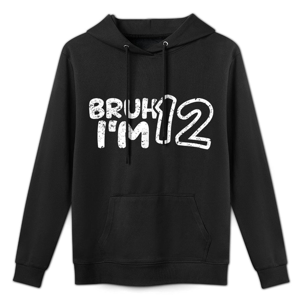 Bruh I'm 12 It's My 12th Birthday 12 Year Old Birthday Customizable Surface Hoodie
