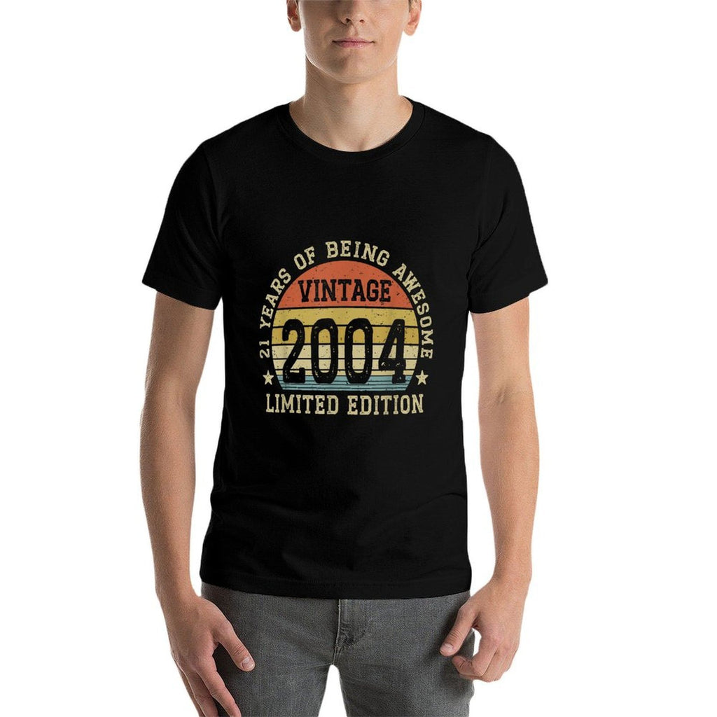 Vintage 2004 Limited Edition 55-Year-Old 21st Birthday  Moisture-wicking T-Shirt