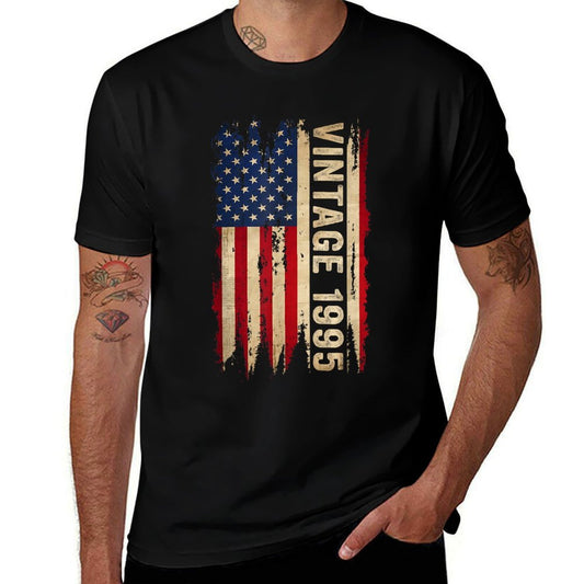 30 Years Old Gifts Vintage 1995 American 30th Birthday  Graphic-printed T-Shirt