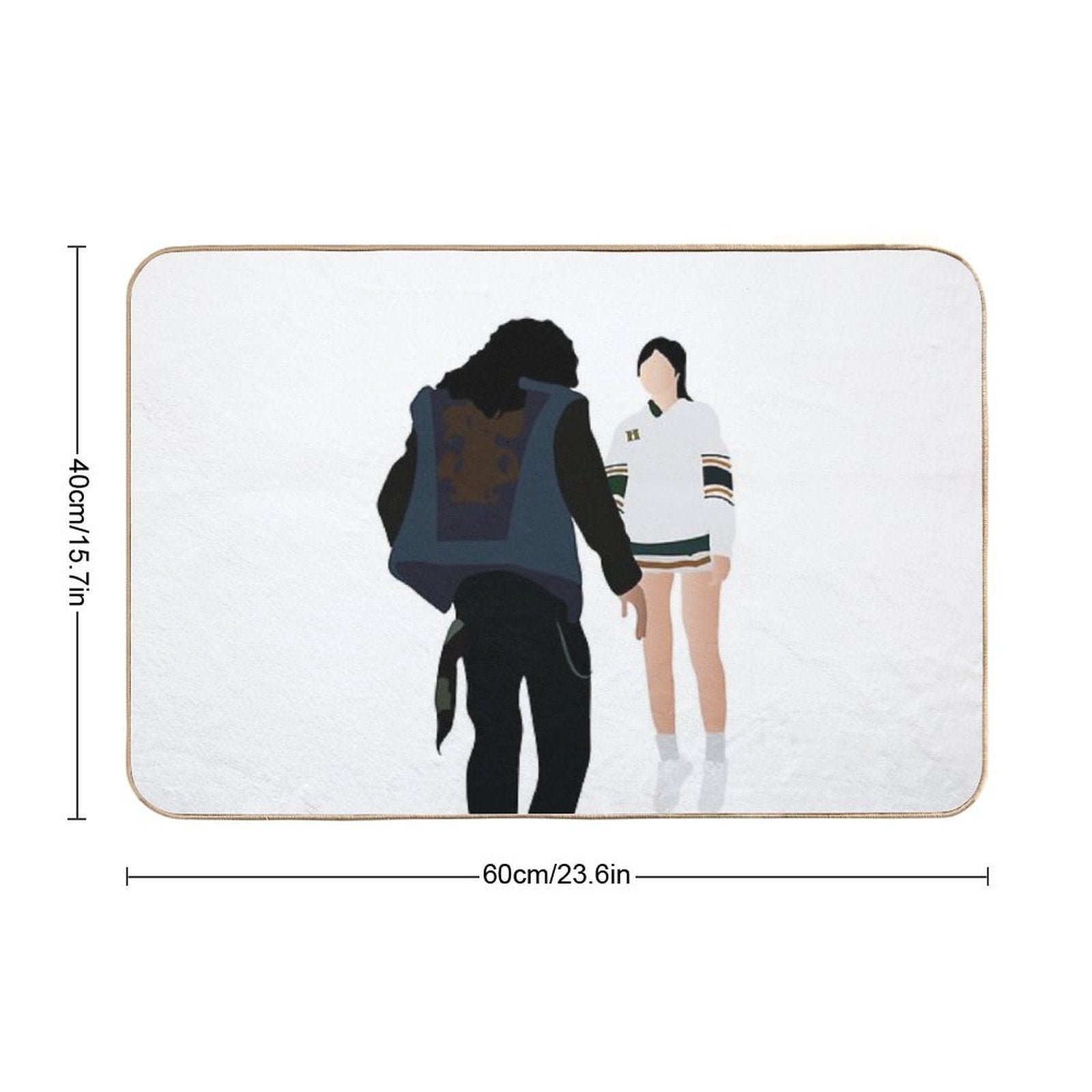 Stranger Things  Chrissy Wake Up  Pet-Safe Bath Mat