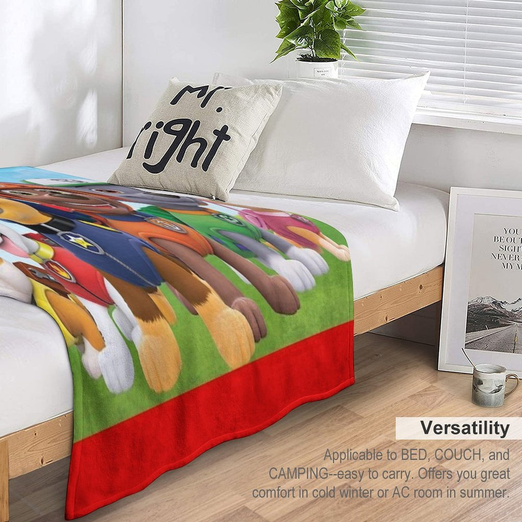 PAW PATROL Sustainable Throw Blanket