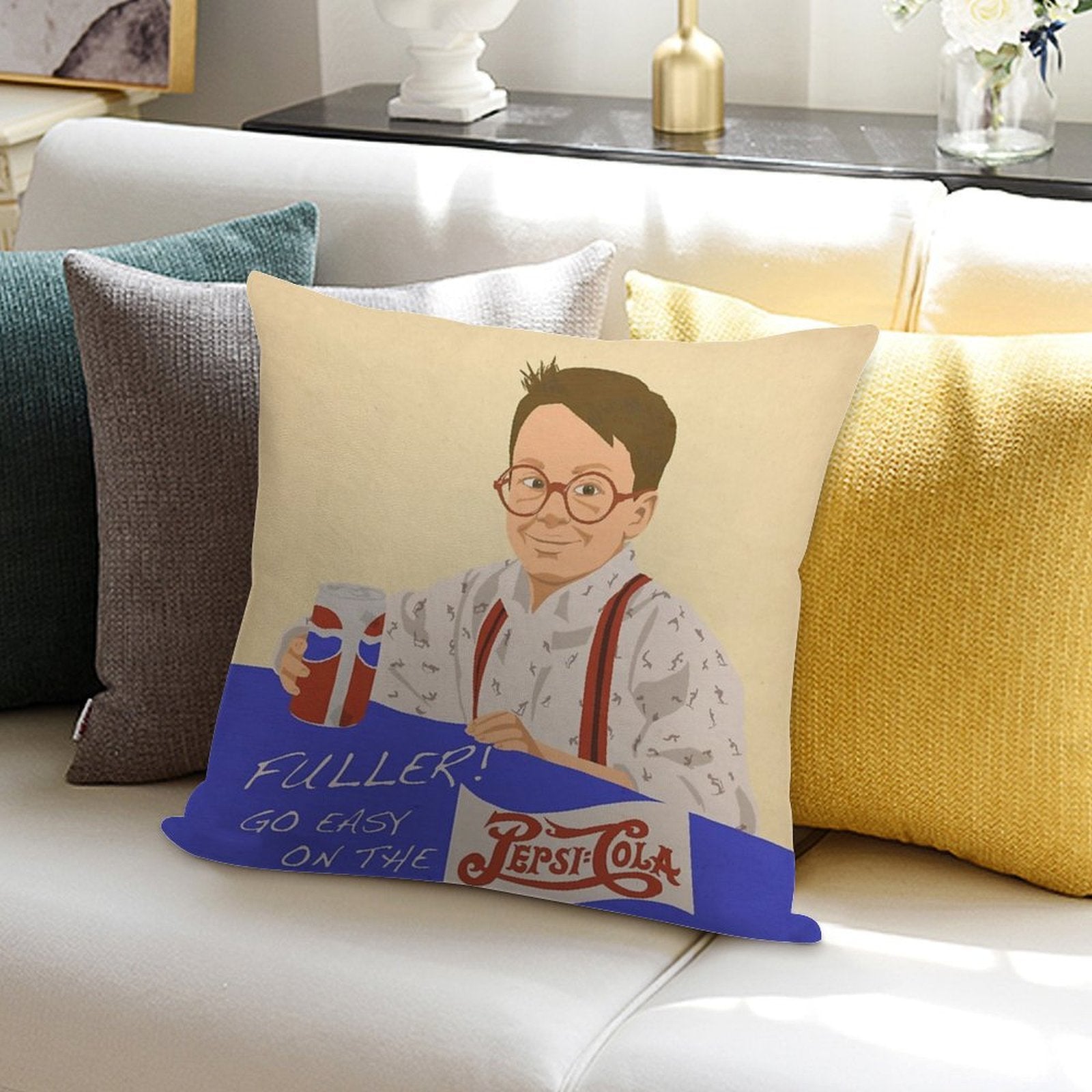 Home Alone Fuller Soft Multiple Sizes Throw Pillow