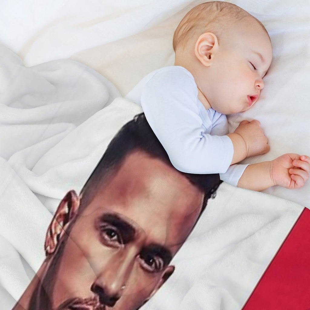 Lewis Hamilton All-season Throw Blanket