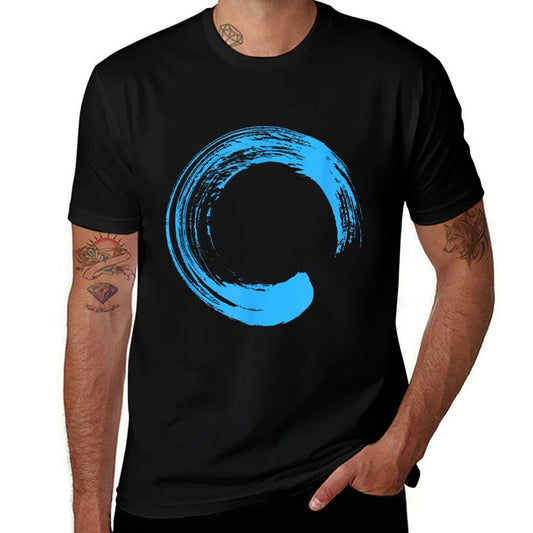 Zen Enzo Enlightenment Simple  Oversized Silhouette T-Shirt