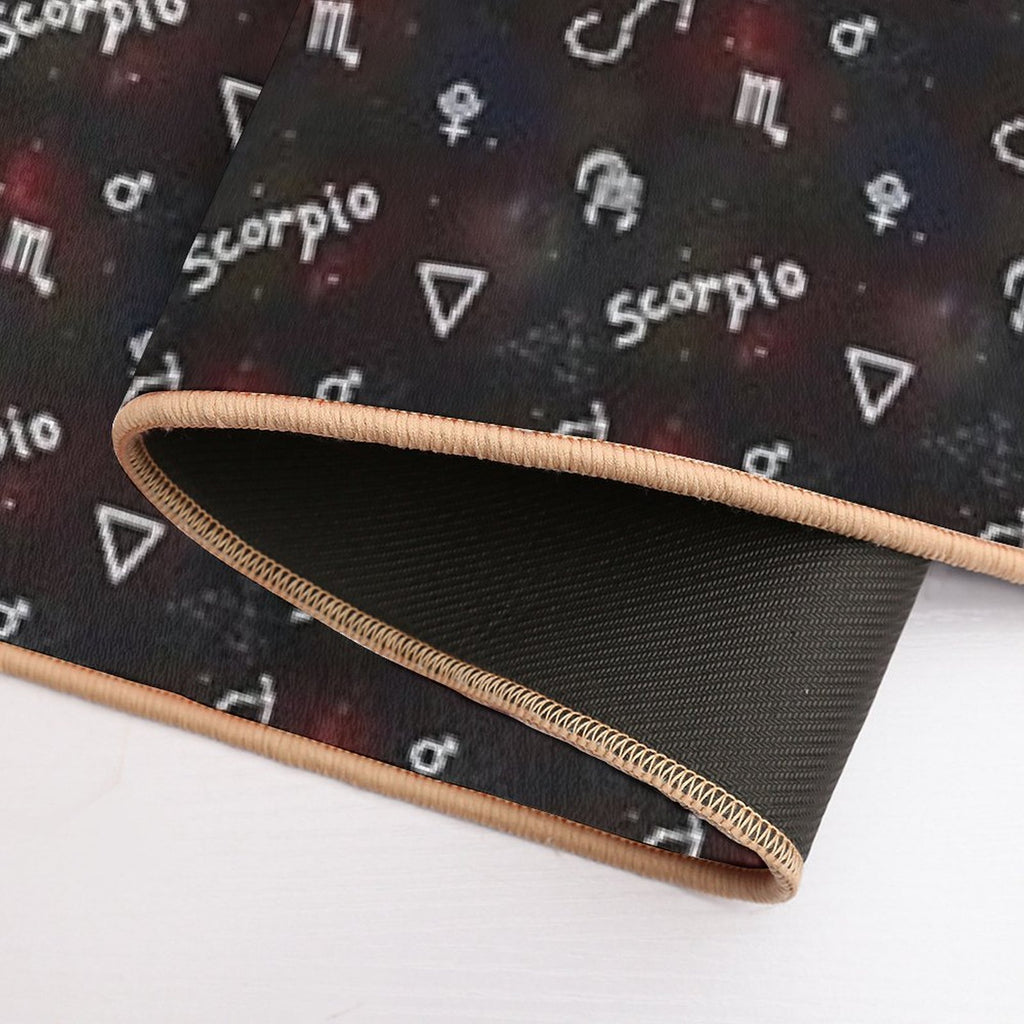 Scorpio Zodiac Sign  Rapid-Drying Bath Mat