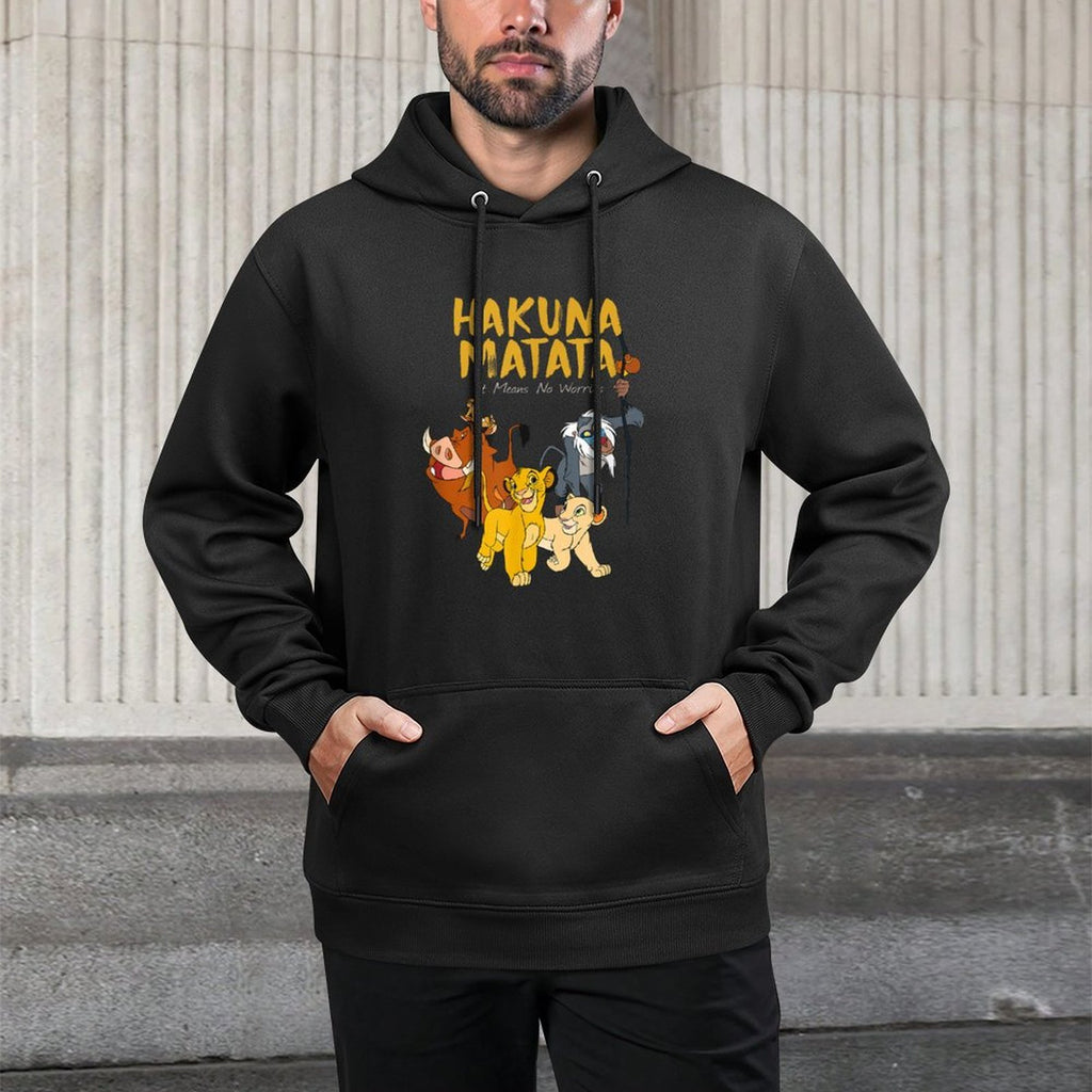 Disney - Lion King Classic It Means No Worries Relaxed Fit Hoodie