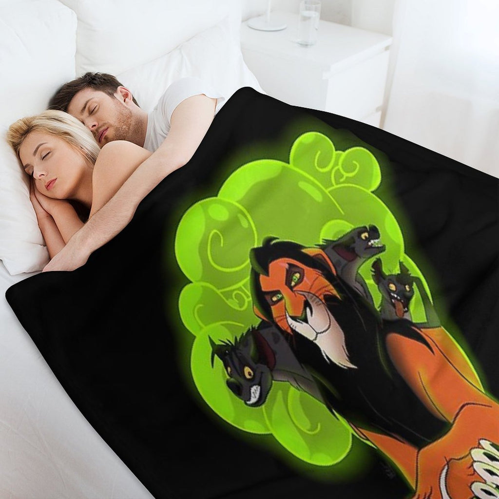 Scar Poster Easy Care Throw Blanket