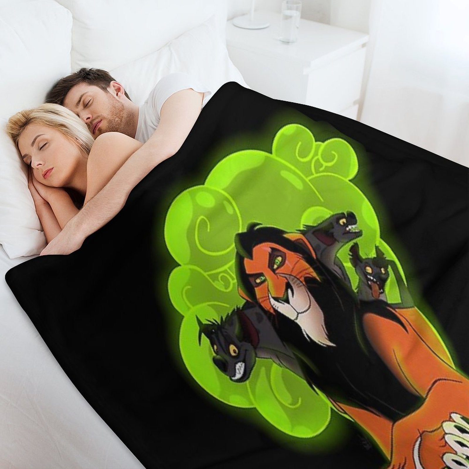 Scar Poster Easy Care Throw Blanket