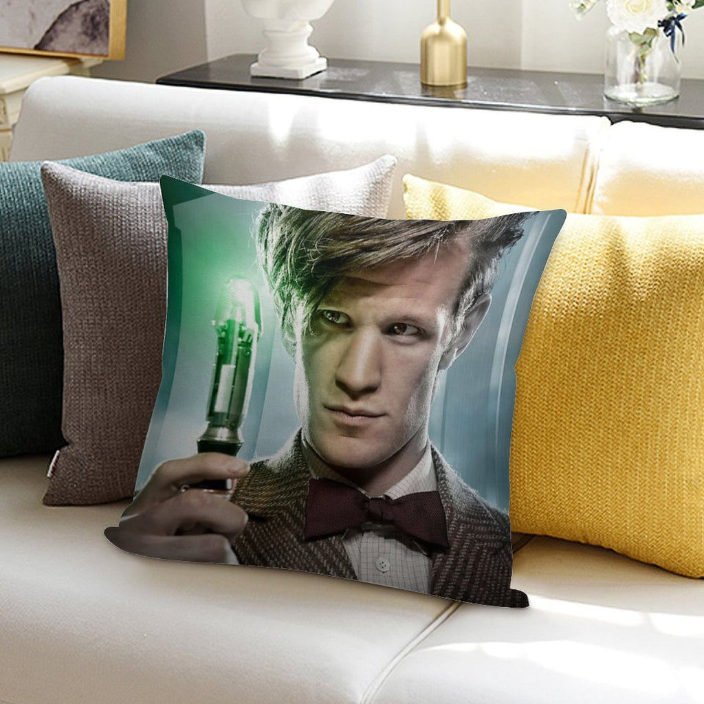 Matt Smith Soft Home Decor Throw Pillow