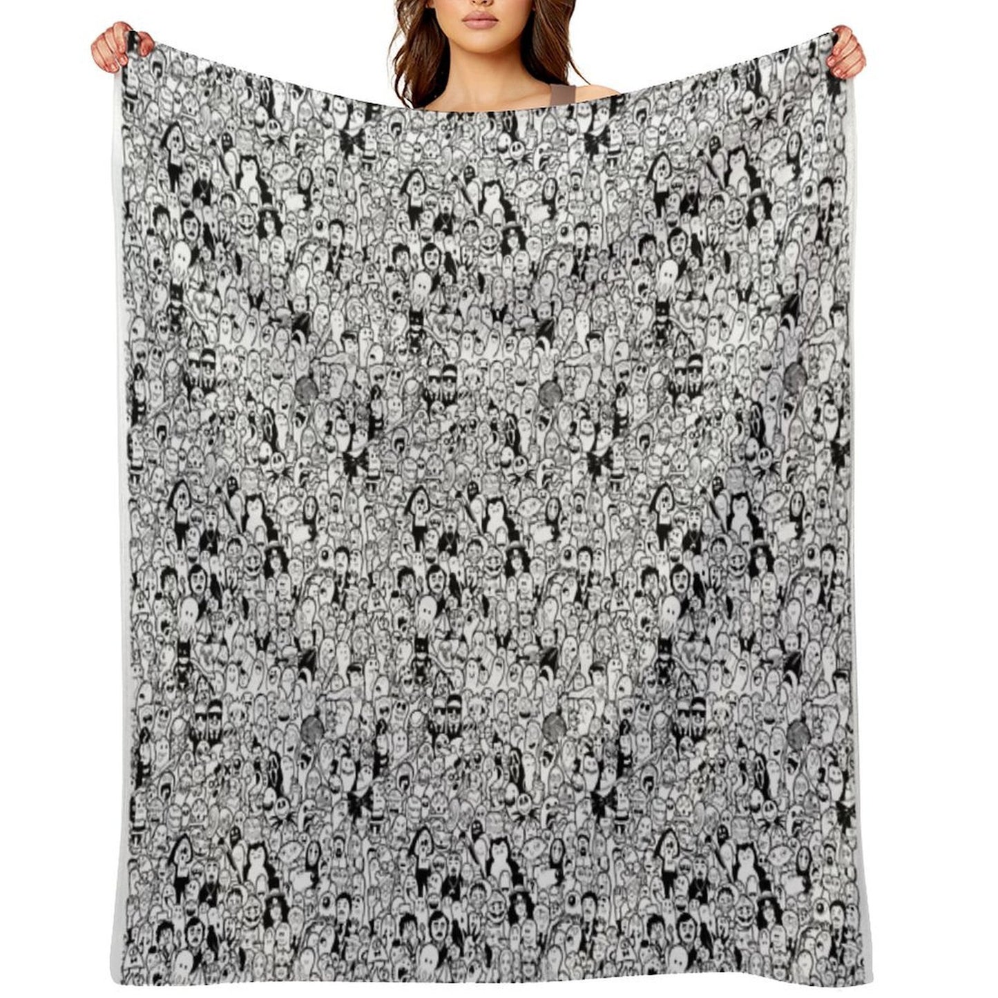 What Inspires You - Pattern All-season Throw Blanket