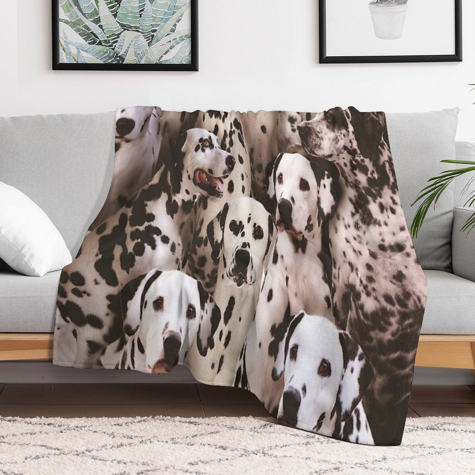 Dalmatians All-season Throw Blanket