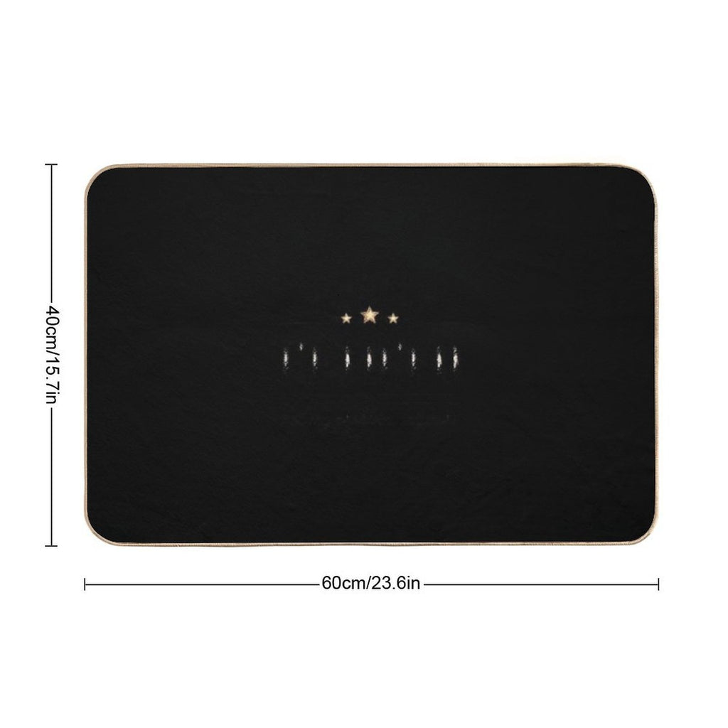 Finally Retired Not My Problem Anymore Retirement Gift  Rapid-Drying Bath Mat