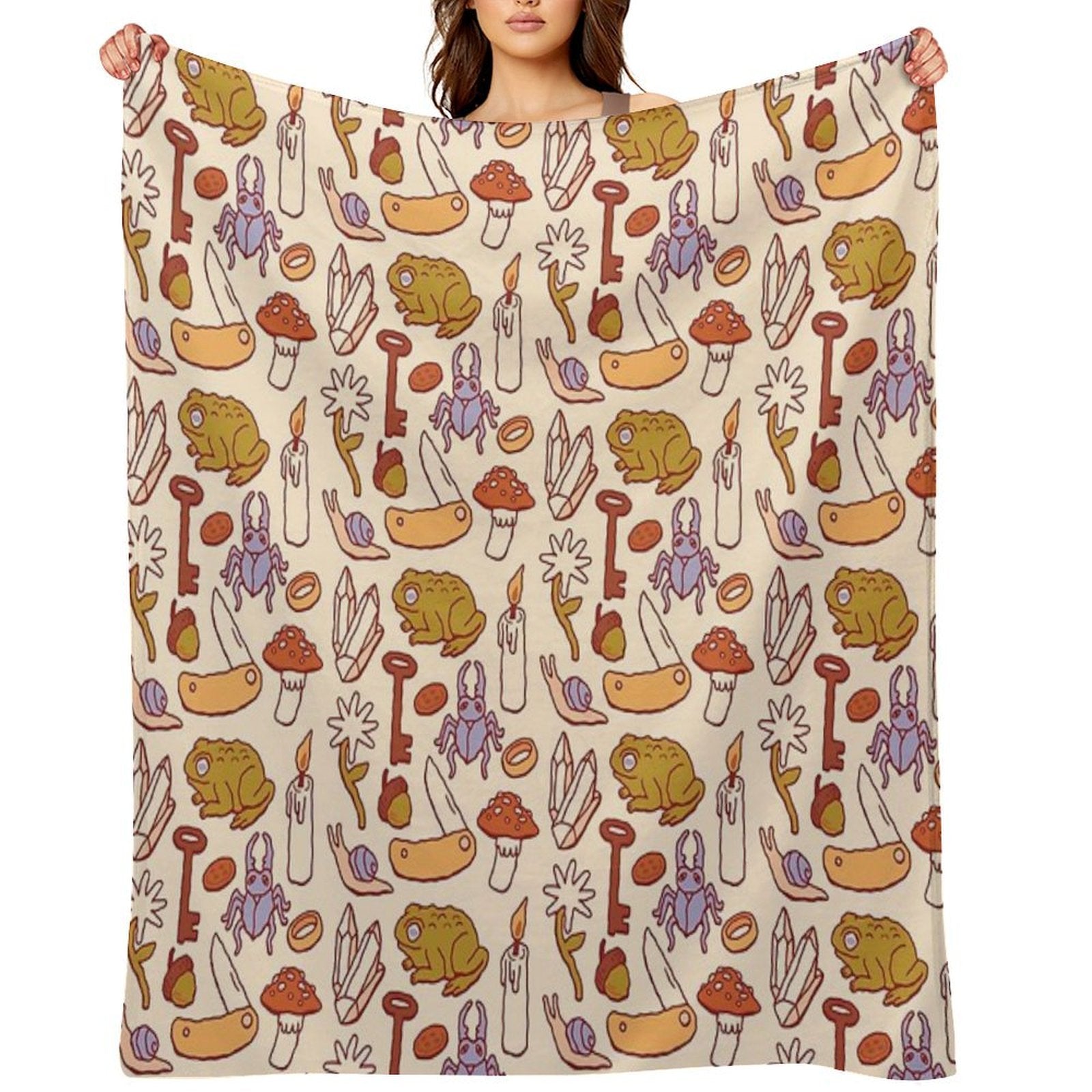 Trinkets & Treasures Lightweight Throw Blanket