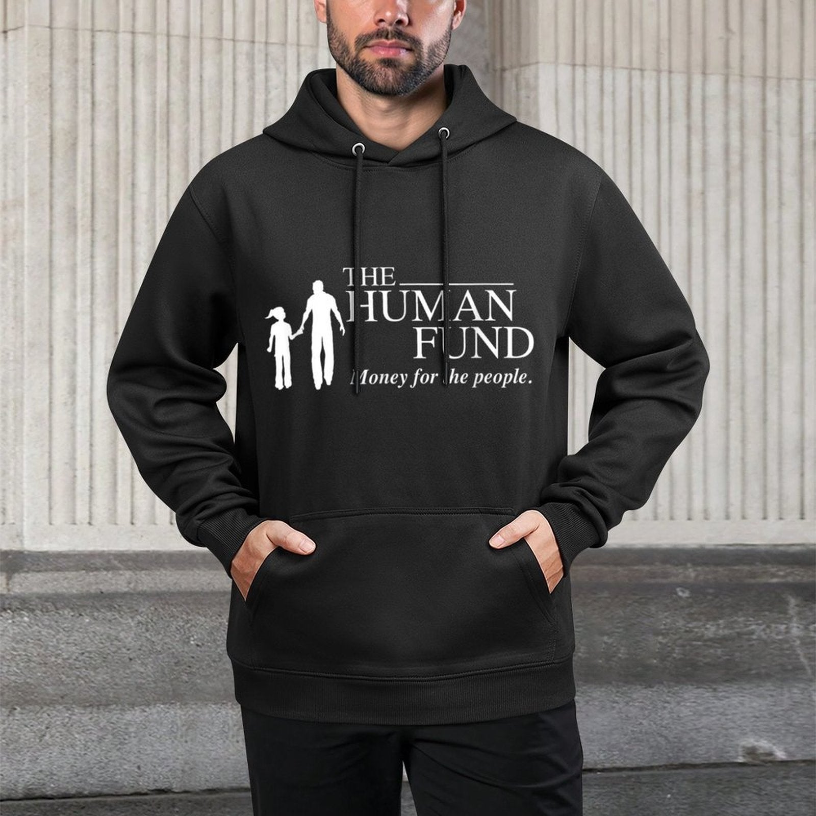 The Human Fund Money For The People Shape Retention Hoodie