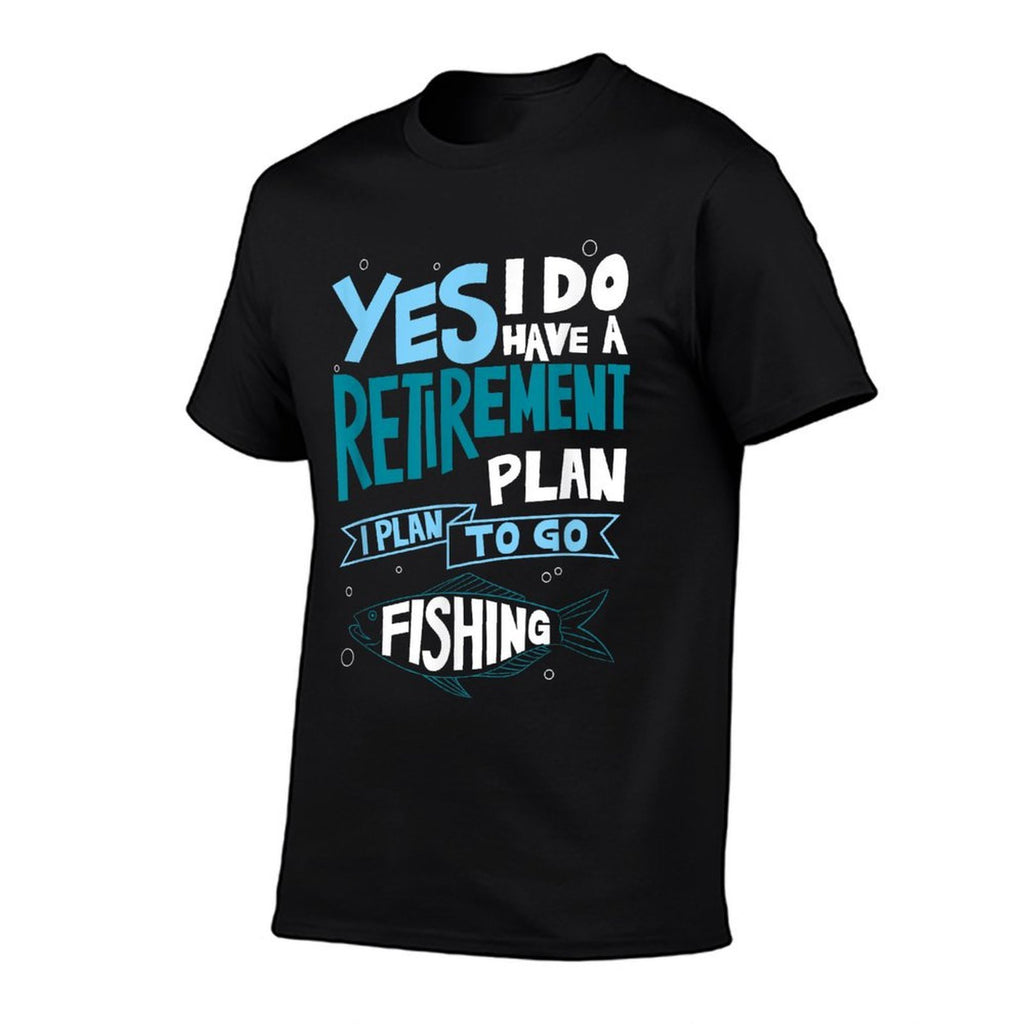 Fishing Retirement Plan Retired Gifts Grandpa  Tagless Design T-Shirt