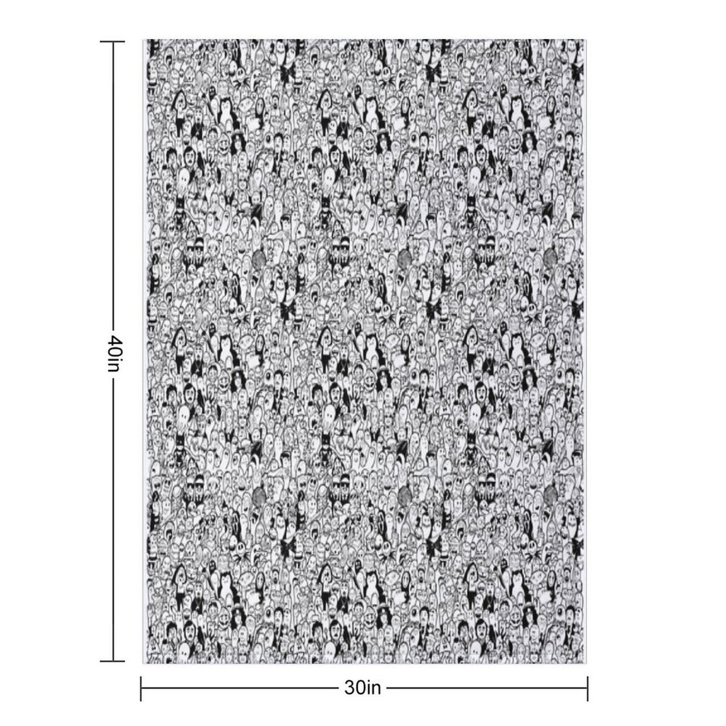 What Inspires You - Pattern All-season Throw Blanket