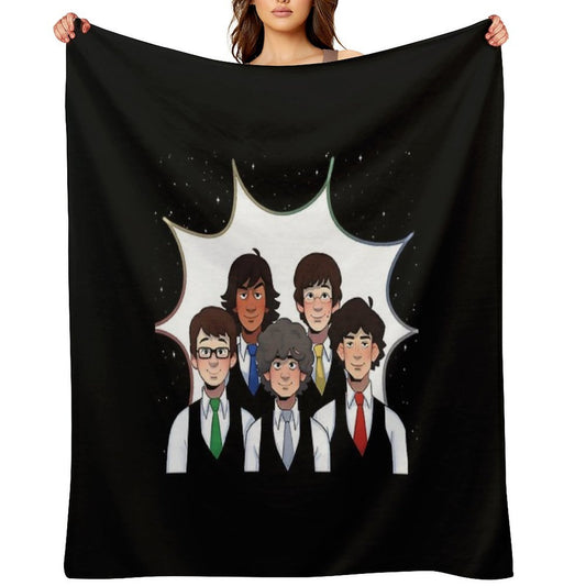 Tally Hall Anime Art Versatility Throw Blanket