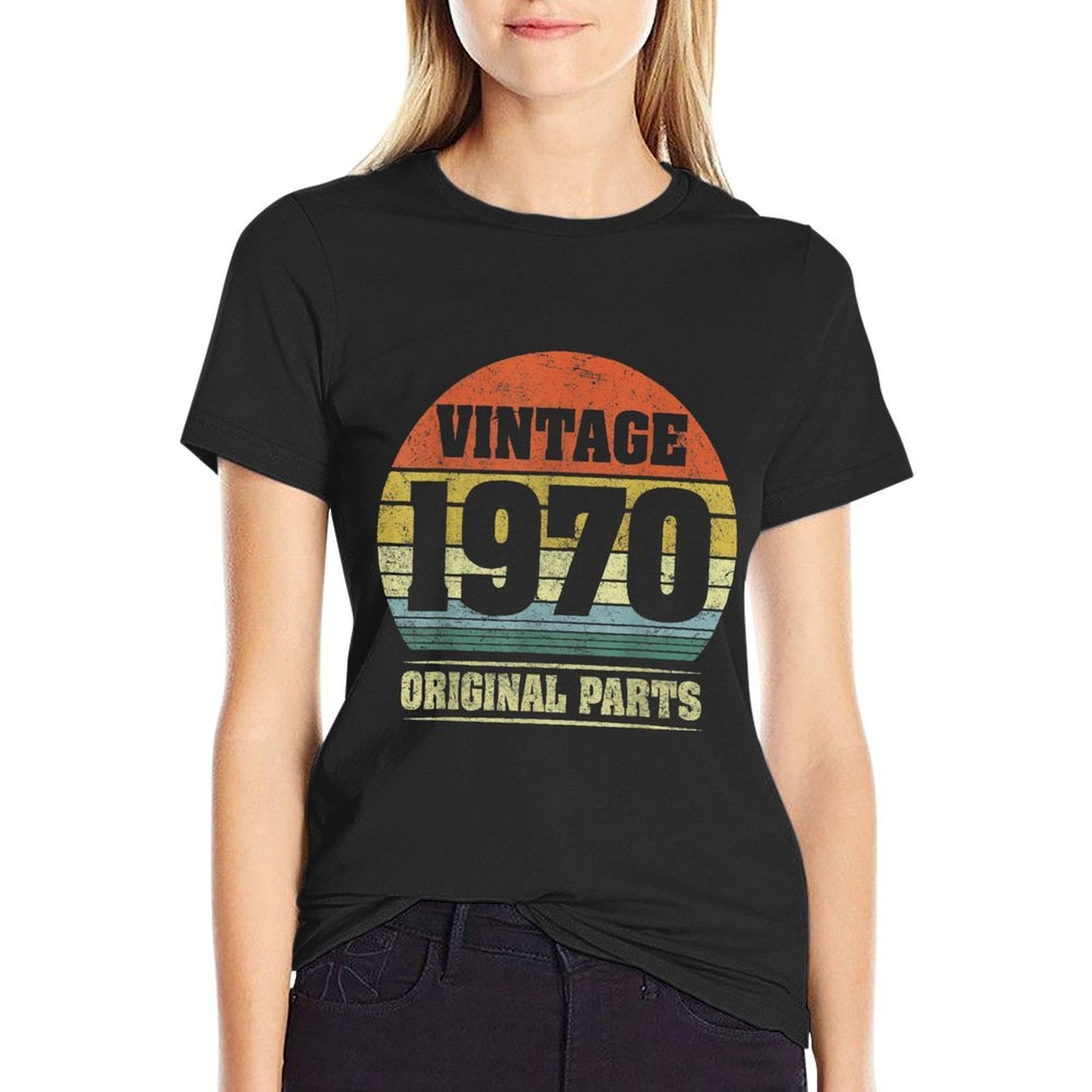 50 Years Old - Made in 1970 - Vintage 50th Birthday  Stretchy T-Shirt