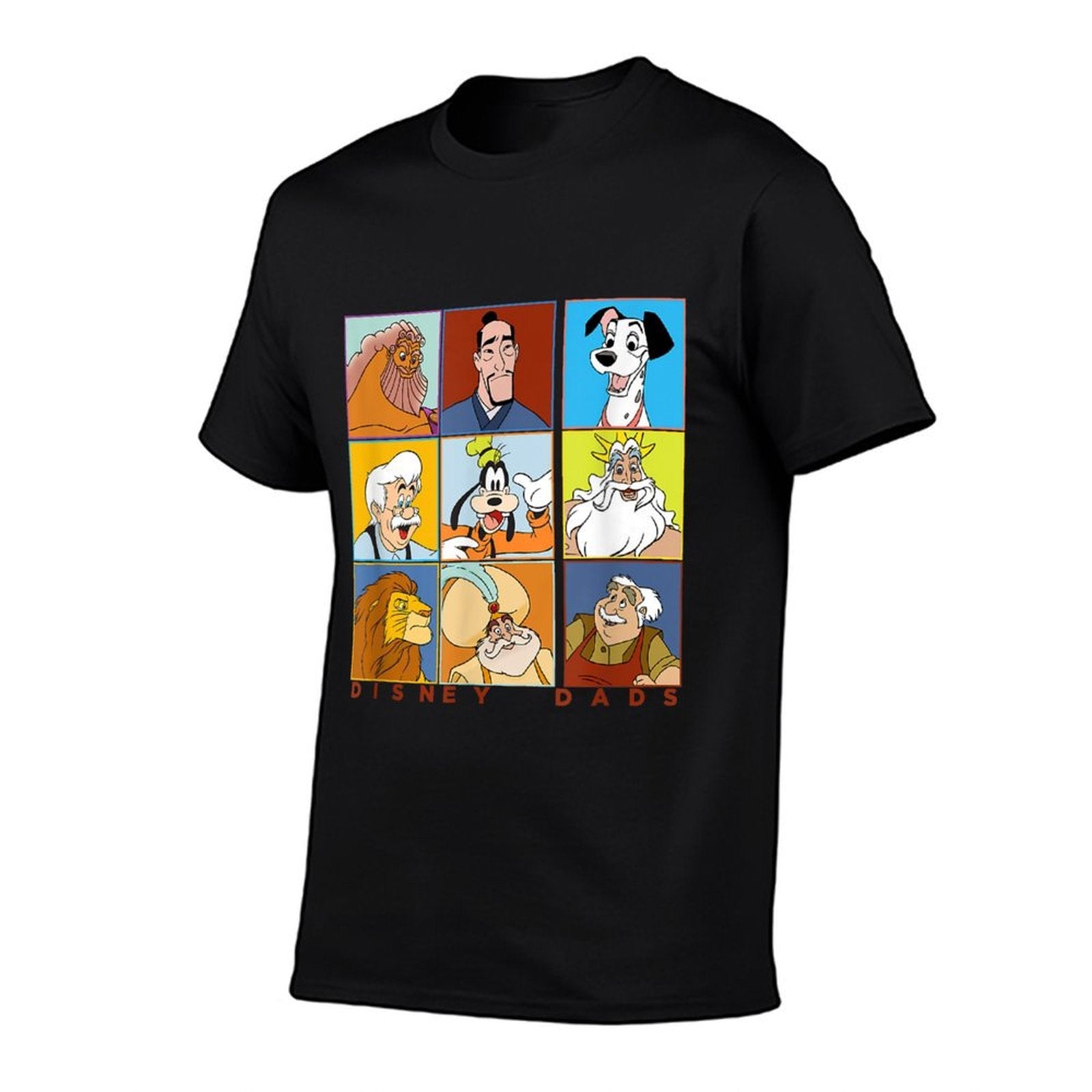 Disney Classic Father's Day Disney Dads Colorful Panels  Easy-care T-Shirt