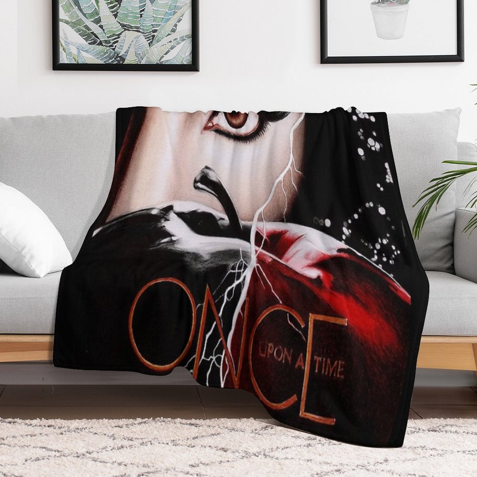 Once Upon A Time S6 Plush Throw Blanket