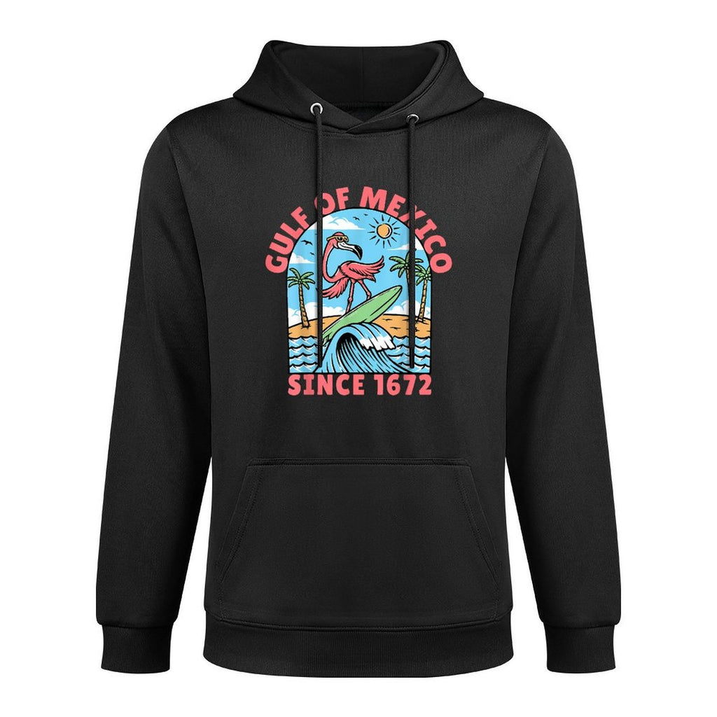 Gulf of Mexico Flamingo Gulf Of Mexico Since 1672 Layering Staple Hoodie