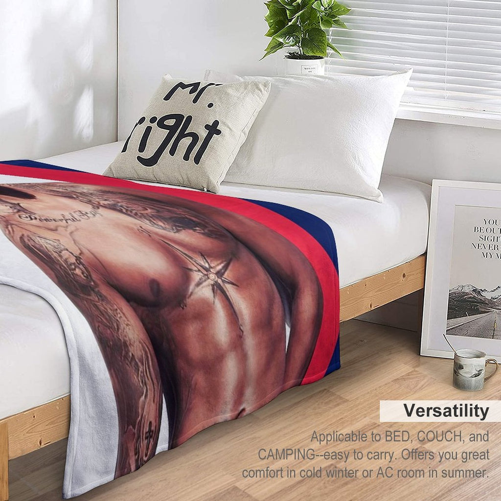 Lewis Hamilton All-season Throw Blanket