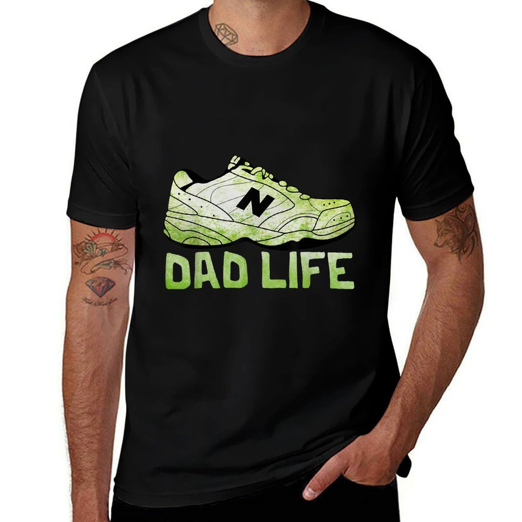 Dad Life Gardening Mowing Lawn Shoes  Durable T-Shirt