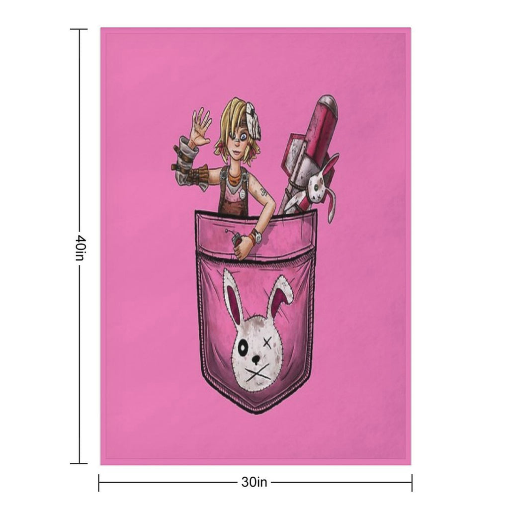 Pocket Tiny Tina - Borderlands Premium Throw Blanket
