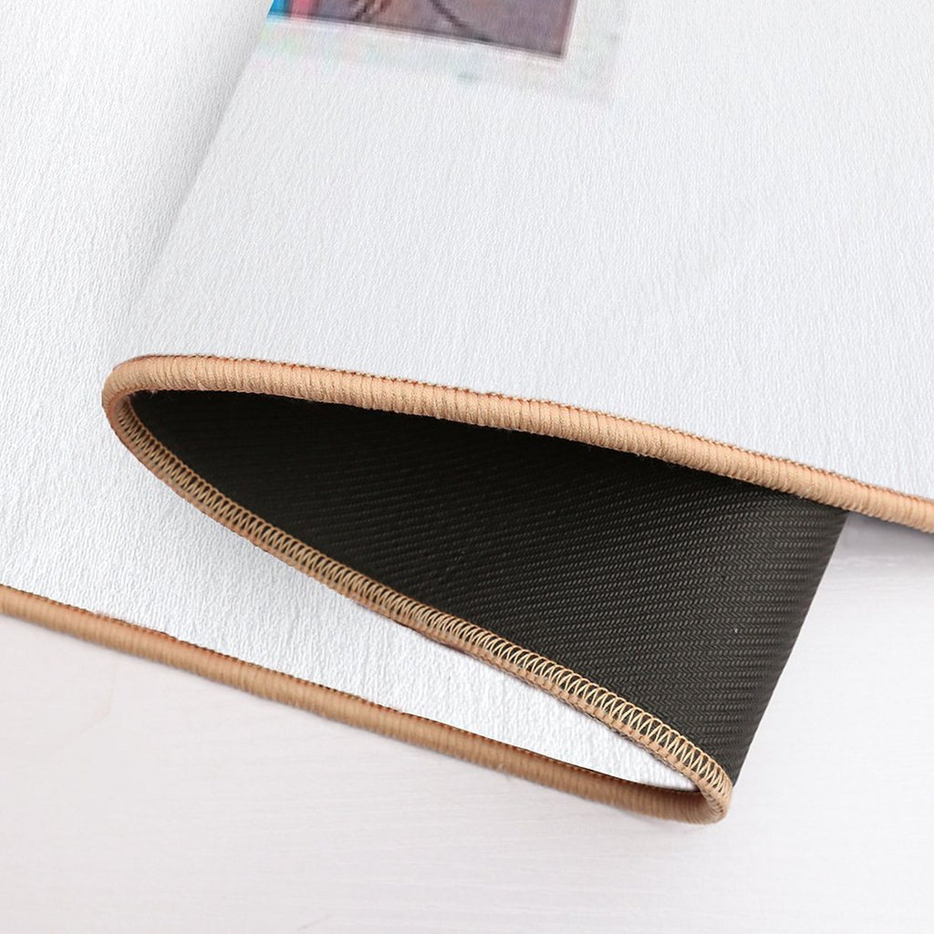 Pop Art-mix Texture  Easy To Clean Bath Mat