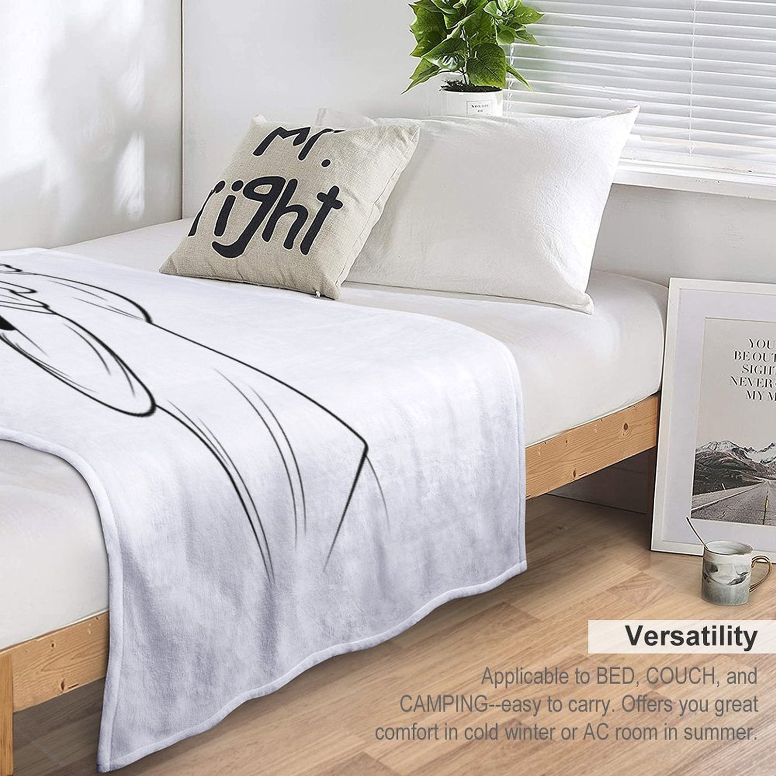 Yoo Yoo Yoo Comfort Throw Blanket